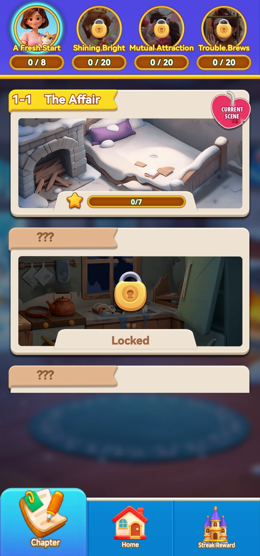 Match Mend: Shattered Home screenshot